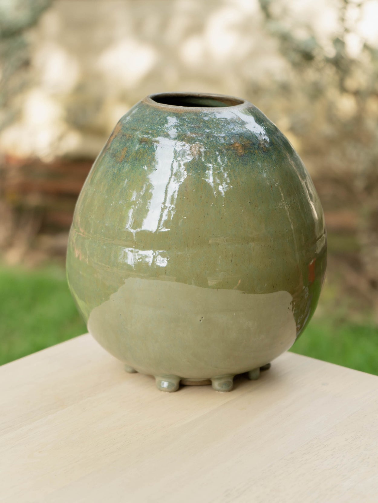 Seconds Pond Emerald Vase