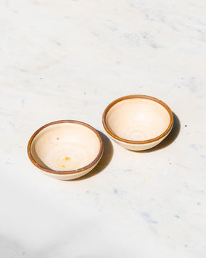 Ivory Dip Bowls