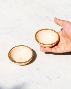 Ivory Dip Bowls